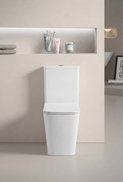 Erga Jotta, WC kombi misa 640x365x820 mm, Rimless + toaletné sedadlo, biela lesklá, ERG-V03-JOTTA-RIM-WH