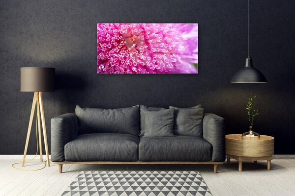 Obraz na skle Kvet 100x50 cm 2 Prívesky