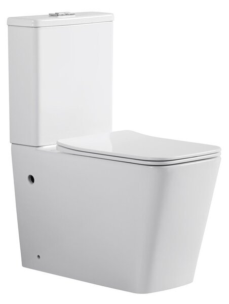 Erga Jotta, WC kombi misa 640x365x820 mm, Rimless + toaletné sedadlo, biela lesklá, ERG-V03-JOTTA-RIM-WH