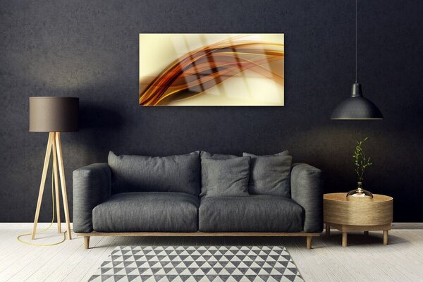 Obraz na skle Abstrakcia umenie 100x50 cm 2 Prívesky
