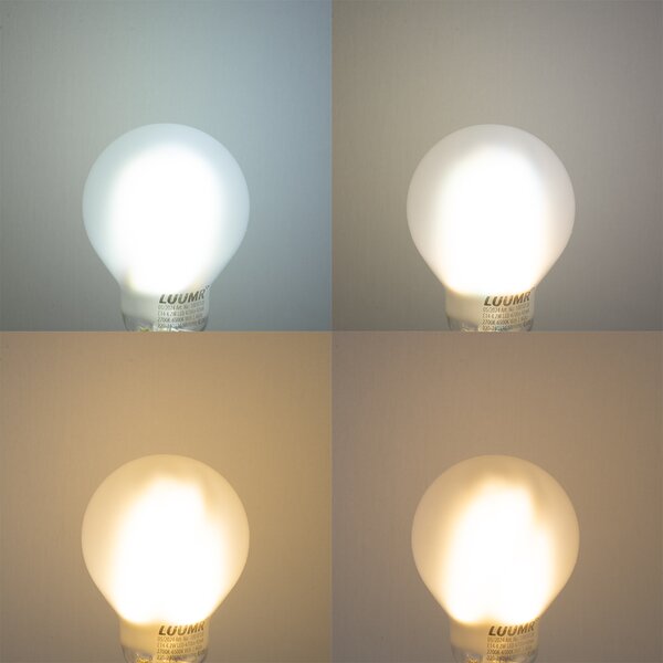Sada 5 inteligentných LED žiaroviek E14 P45 matných 4,2 W 470 lm 2700-6500 K