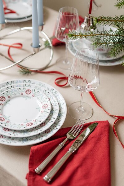 Porcelánový tanier Swedish Grace Winter Ø 17 cm