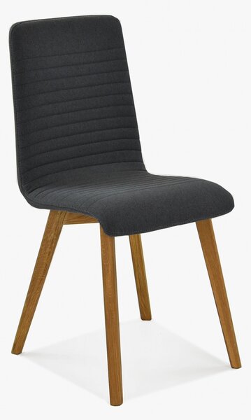 Dubová antracitová stolička arosa (orion 118)