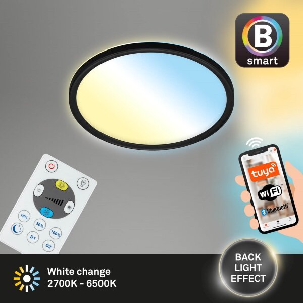 Briloner 7058-015 - LED Stmievateľné svietidlo SLIM LED/18W/230V Wi-Fi Tuya + DO