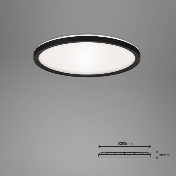 Briloner 7058-015 - LED Stmievateľné svietidlo SLIM LED/18W/230V Wi-Fi Tuya + DO