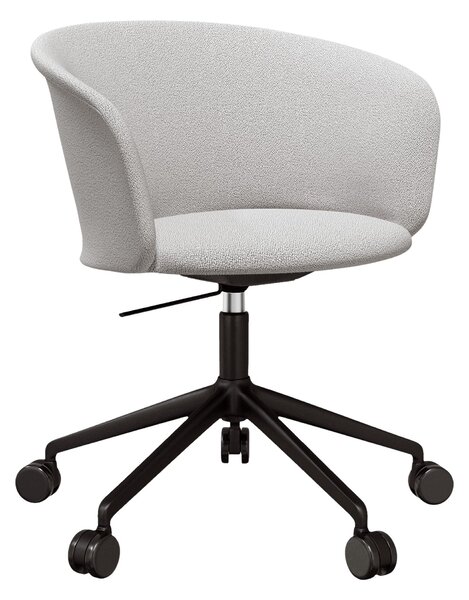 Stolička Kendo 5-star Castors, Porcelain, Hliník – Hem