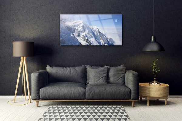 Obraz na skle Hory príroda 100x50 cm 2 Prívesky