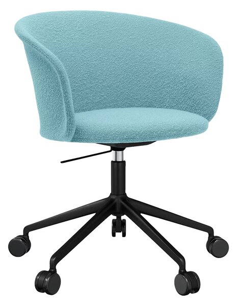 Stolička Kendo 5-star Castors, Icicle, Hliník – Hem