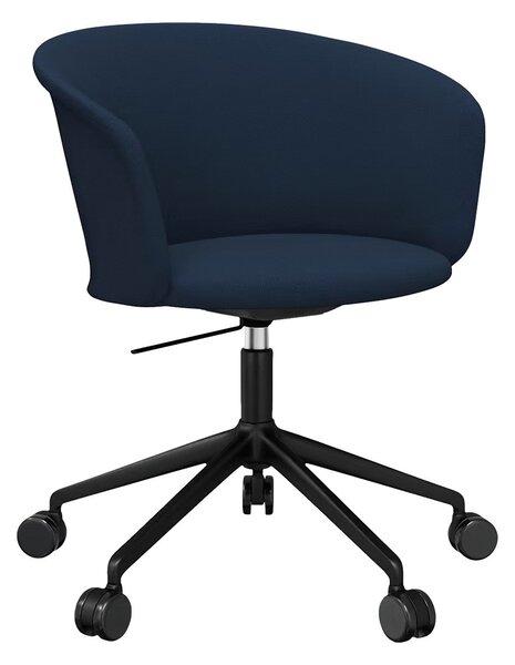 Stolička Kendo 5-star Castors, Dark Blue, Black – Hem