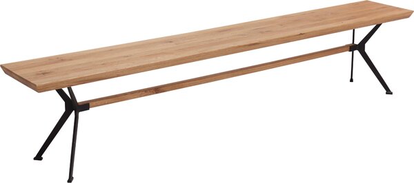 LAVICA, divoký dub, čierna, farba duba Linea Natura - Lavice