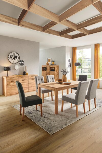 JEDÁLENSKÝ STÔL, divoký dub, divoký dub, 160/90/75 cm Carryhome - Stoly