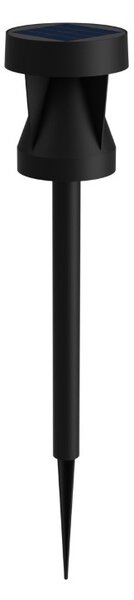 Philips 8720169386877 Avery solárne stojanové svietidlo/stĺpik zapichovací LED V408mm + hrot140mm 1,8W/200lm 2700K IP44 čierna