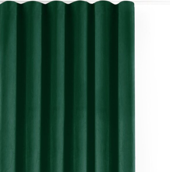Zelený zamatový dimout záves 140x225 cm Velto – Filumi