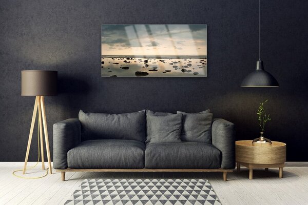 Obraz na skle Voda príroda 100x50 cm 2 Prívesky