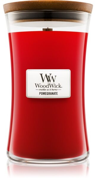 Woodwick Pomegranate vonná sviečka s dreveným knotom 609,5 g
