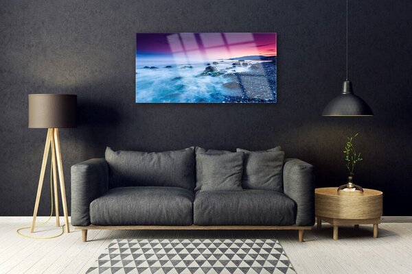 Obraz na skle Oceán pláž príroda 100x50 cm 2 Prívesky