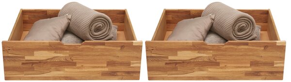 SADA ZÁSUVIEK POD POSTEĽ, 83/29/68 cm, divoký dub Carryhome - Postele