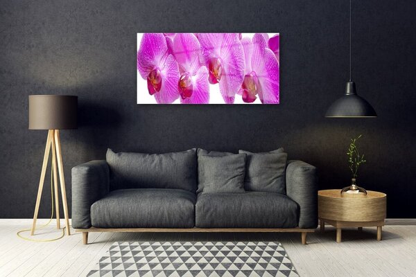 Obraz na skle Kvety rastlina príroda 100x50 cm 2 Prívesky