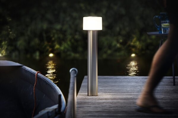 Philips 8720169351356 UltraEfficient Otis vonkajšie stojanové svietidlo/stĺpik LED V600mm 4,3W/800lm 2700K IP44 antikorová