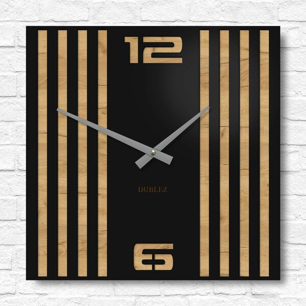 DUBLEZ | 3D hodiny na stenu - Urban Lines