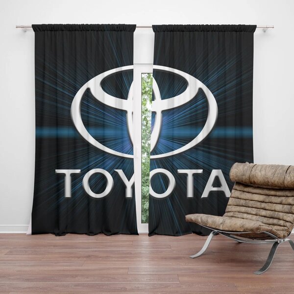 Sablio Záves Toyota Blue Glow: 2ks 140x250cm
