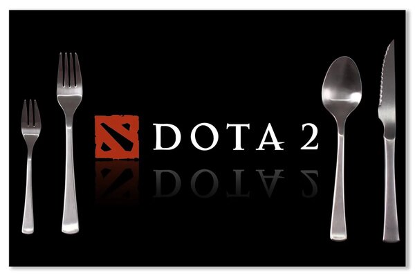 Sablio Prestieranie DOTA 2 Čierna: 40x30cm