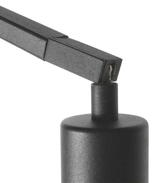 Moderná stojaca lampa čierna stmievateľná - Anne ZigZag