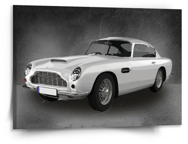 Sablio Obraz Aston Martin Tmavé pozadie - 150x110 cm