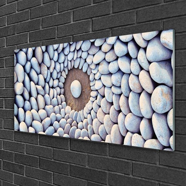 Obraz na skle Kamene umenie 100x50 cm 2 Prívesky