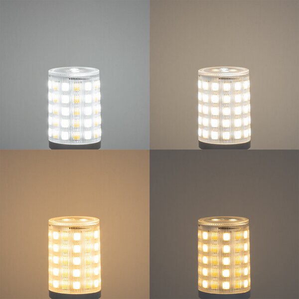 Sada 5 inteligentných stmievateľných LED žiaroviek G9 číra 2,5 W 250 lm 2700-6500 K