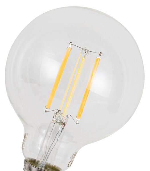Sada 5 inteligentných stmievateľných LED žiaroviek E27 G95 číra 7W 806 lm 2700-6500K Zigbee