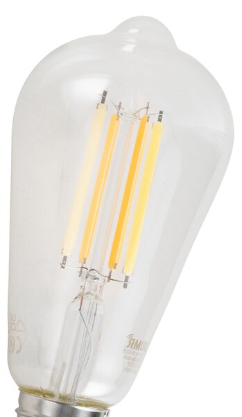 Sada 5 inteligentných stmievateľných LED žiaroviek E27 ST64 číra 7W 806 lm 2700-6500K Zigbee