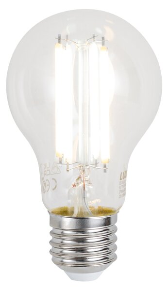 Inteligentná stmievateľná LED žiarovka E27 A60 číra 7W 806 lm 2700-6500K Zigbee