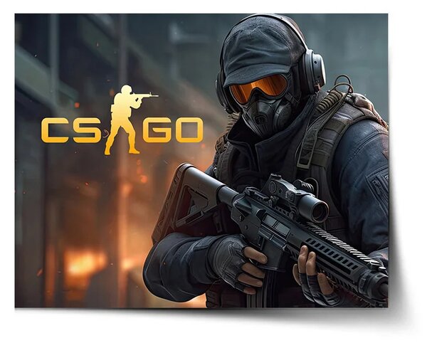 Sablio Plagát CS:GO Vojak 2 - 60x40 cm
