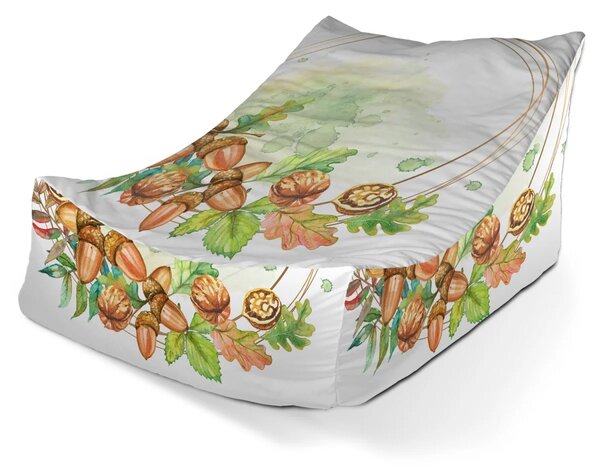 Sablio Sedací vak Lounge Dary jesene - 80 x 95 x 50 cm