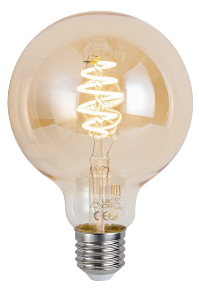 Inteligentná stmievateľná LED žiarovka E27 G95 4,9W 320 lm 2500K Zigbee
