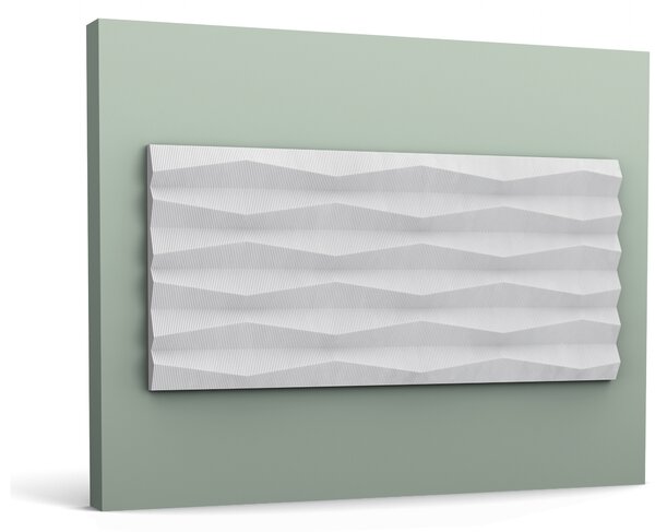 ORAC Decor , ORAC dekoračný prvok W112, 3d panel 200x25x2 cm, biela