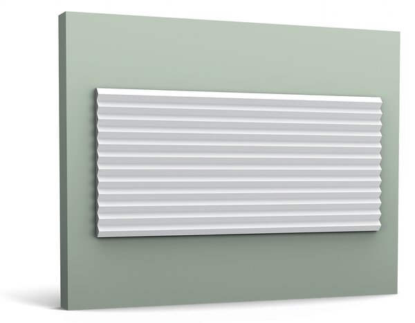 ORAC Decor, ORAC dekoračný prvok W108, 3d panel 200x25x1,8 cm, biela