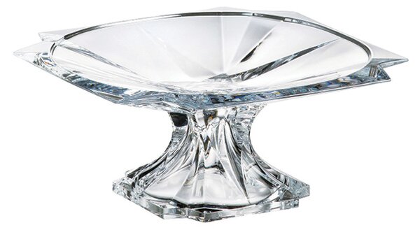 Bohemia Crystal tanier na nôžke Metropolitan 330mm