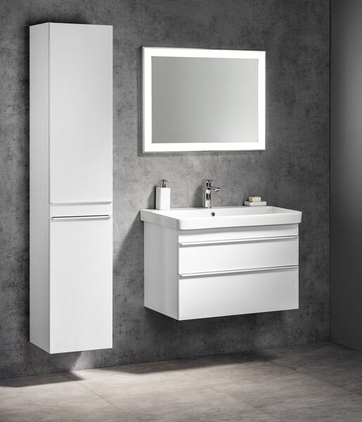 Sapho Sapho, LUMINAR LED podsvietené zrkadlo v ráme 600x800mm, chróm, NL557