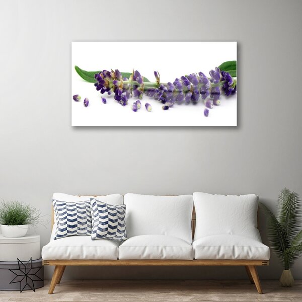 Skleneny obraz Levanduľa mŕtva príroda 100x50 cm 2 Prívesky