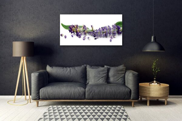Skleneny obraz Levanduľa mŕtva príroda 100x50 cm 2 Prívesky
