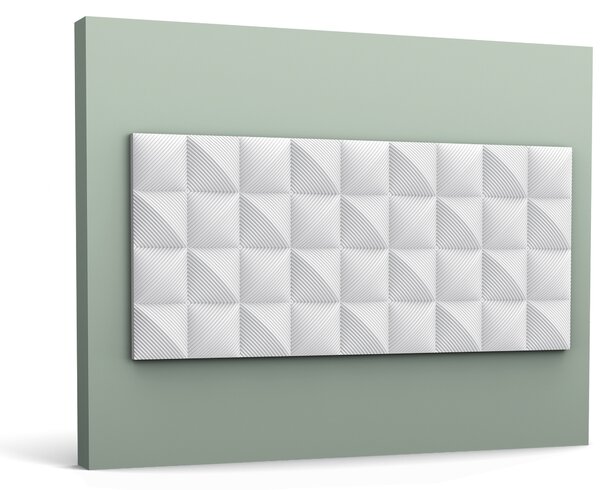 ORAC Decor , ORAC dekoračný prvok W113, 3d panel 200x25x2,2 cm, biela