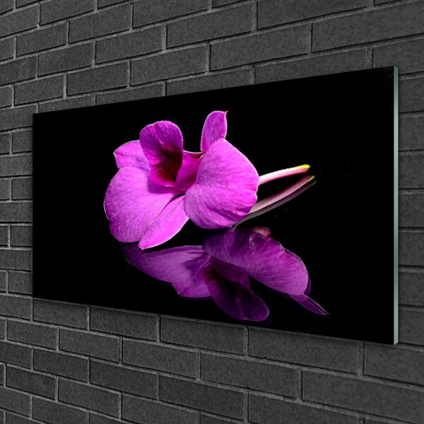 Skleneny obraz Kvety mtvá príroda 100x50 cm 2 Prívesky