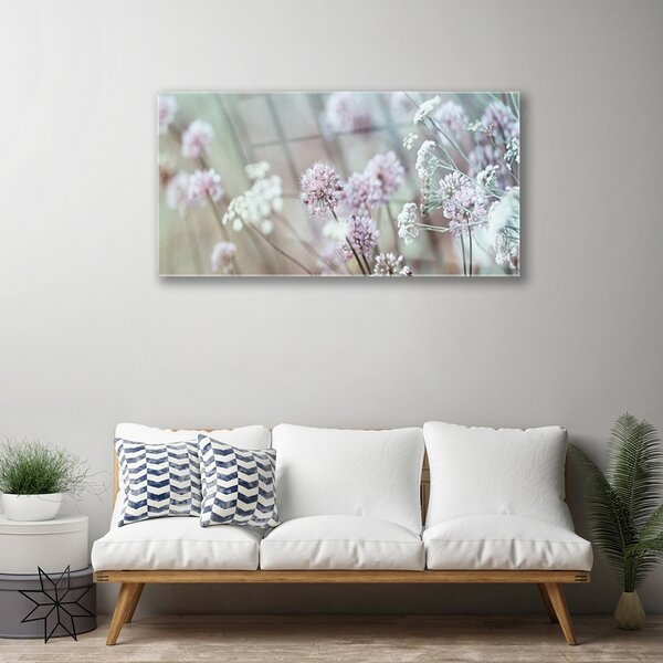 Skleneny obraz Poľné kvety lúka príroda 100x50 cm 2 Prívesky