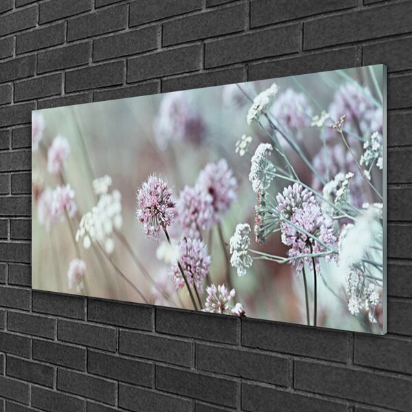 Skleneny obraz Poľné kvety lúka príroda 100x50 cm 2 Prívesky