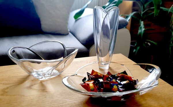 Bohemia Crystal misa Globus 250mm