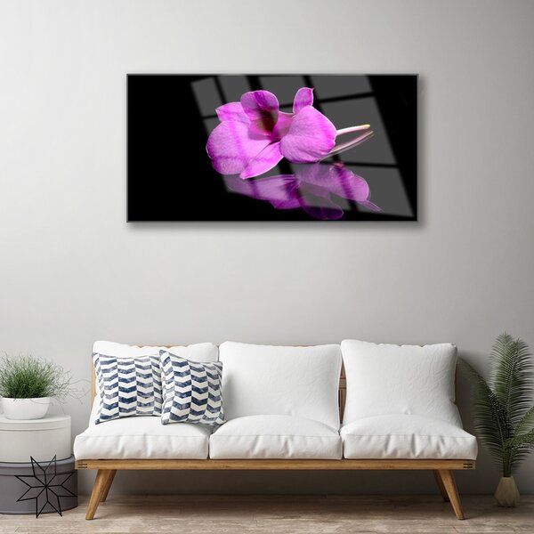 Skleneny obraz Kvety mtvá príroda 100x50 cm 2 Prívesky