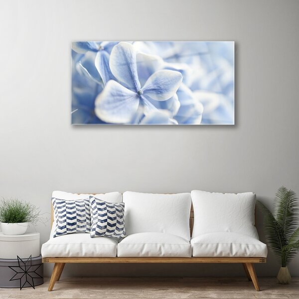 Skleneny obraz Kvety plátky príroda 100x50 cm 2 Prívesky