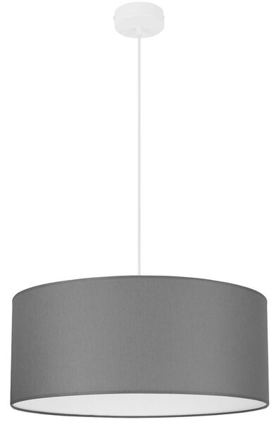 Závesné svietidlo Shade, 1x textilné tienidlo (výber zo 4 farieb), (výber z 3 farieb konštrukcie), (fi 50cm), w